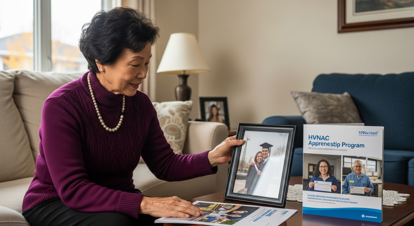 Reverse Mortgage for Adult Child's Career Transition to Skilled Trades