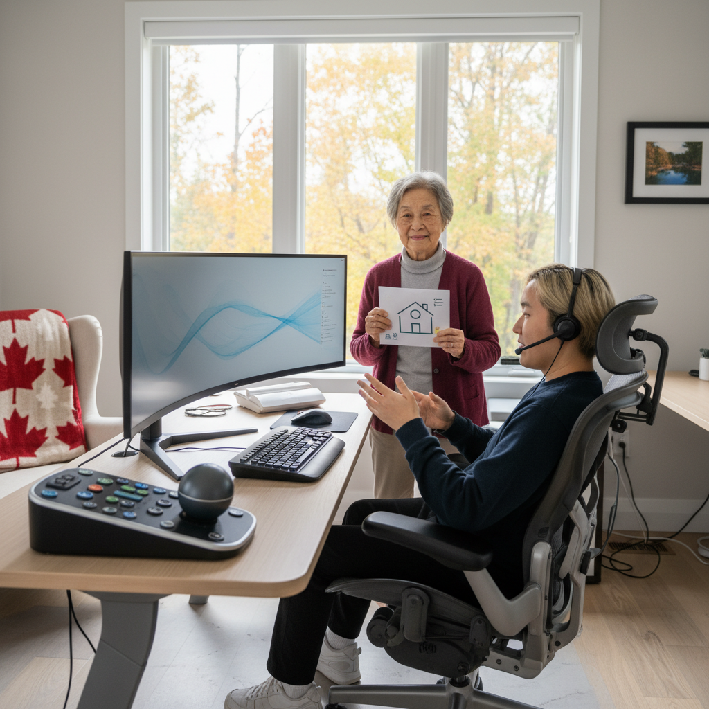 Reverse Mortgage When Adult Child Needs Workplace Accessibility Accommodations