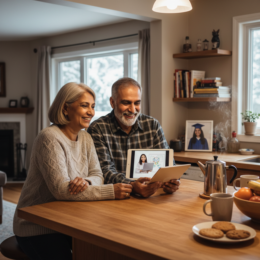 Using Reverse Mortgage to Support Adult Child's Credentials in Emerging Fields: AI, Blockchain, and Sustainability Tech